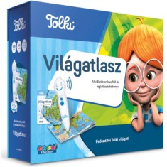 Tolki - Vil&aacute;gatlasz - interakt&iacute;v hangosk&ouml;nyv szettben
