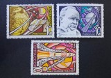 U.R.S.S. (URSS / USSR) 1969 - Set Complet de 3 Mărci Poștale "Ziua Cosmonauticii / Programul Spațial Sovietic" (10 Kopeici fiecare) - Cod: -OD1