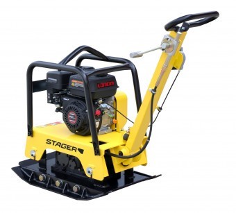 Stager PCR 160E-2 Placa compactoare reversibila 160kg, extensii, motor Loncin G200F foto