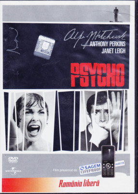 DVD Film de colectie: Psycho ( regizor: Alfred Hitchcock; stare foarte buna ) foto