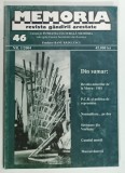 MEMORIA , REVISTA GANDIRII ARESTATE , NR . 46 , 2004