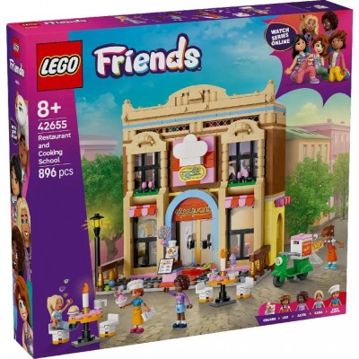 LEGO FRIENDS RESTAURANT SI SCOALA DE GASTRONOMIE 42655 foto