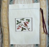 Saculet Vintage pentru lenjerie din bumbac