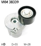 SKF VKM 38339 rola intinzator,curea transmisie
