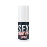 Gel RUF Sex Control, pentru stimularea erecției, cu efect de &icirc;ncălzire și acțiune rapidă, 30 ml