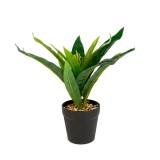 Planta artificiala decorativa - Copac de sofran verde - 20 x 8,5 cm Best CarHome
