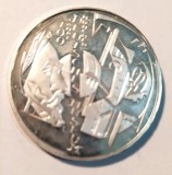 GERMANIA 10 EURO 2003 D 100 ANI MUZEUL GERMAN DIN MUNCHEN ARGINT AUNC UNC, Europa