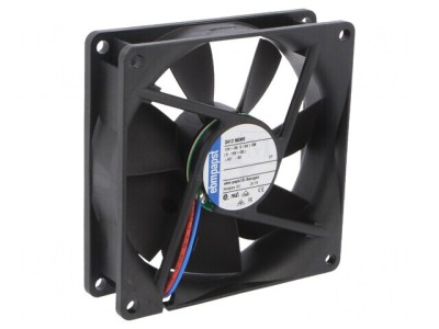 Ventilator DC Axial 12V 92x92x25mm 72m3/h 28dBA foto
