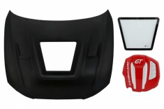 Capota Otel Inoxidabil cu cu Capac Motor compatibila cu Audi A5 B8.5 (2012-2016) GT Design Performance AutoTuning