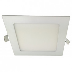 Spot Led Slim patrat 166x166mm, 12W=75W, 2700K, lumina calda