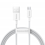 Cablu Baseus Superior usb - microusb 1m CAMYS-02 alb