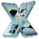Husa antisoc pentru xiaomi redmi note 14s - airbag tpu, col&Egrave;uri ranforsate - let&acirc;s move forward