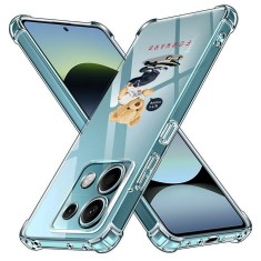 Husa antisoc pentru xiaomi redmi note 14s - airbag tpu, col&Egrave;uri ranforsate - let&acirc;s move forward