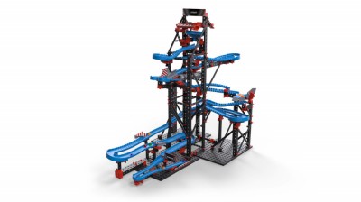 Kit STEM Cursa cu bile metalice, Fischertechnik foto