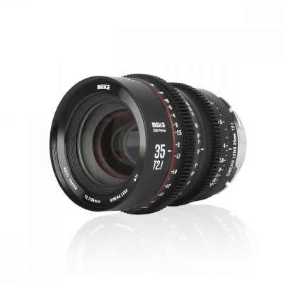 Obiectiv manual Meike 35mm T2.1 S35 Cine pentru Canon EF foto