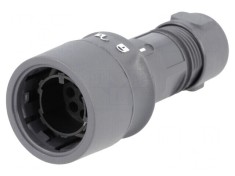 Conector circular mufă tată 8 pini fără contacte pe cablu
