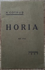 Horia - A. Cotrus// 1937