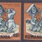 1965 Romania Exil - dantelata + nedant. Pro Basarabia, rezistenta anticomunista