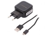 &Icirc;ncărcător USB Dual 5V 3.4A 17W, QOLTEC