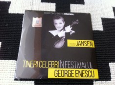 Janine Jansen vioara tineri celebri in festivalul george enescu cd disc muzica clasica dilema veche universal music Romania 2015 nou sigilat