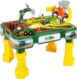 Masuta de joaca cu apa si nisip 2 in 1 - Ferma&nbsp;John Deere