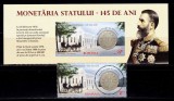 Cumpara ieftin ✅RO 2015 LP 2068 &quot;145 ani Monetaria Statului &quot;, dant. + nedantelat/manseta , MNH, Nestampilat