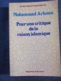 Pour une critique de la raison islamique/ Mohammed Arkoun