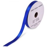 Panglică Satinată, Nailon, Dimensiune 15m x 1cm, Culoare Albastru, Oem