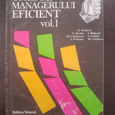 GHIDUL MANAGERULUI EFICIENT - Nicolescu (volumul I)