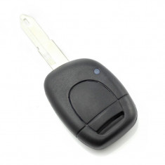 Carcasa cheie Dacia/Renault Carguard, 1 buton, model 2001-2004, Negru