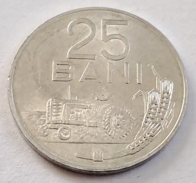 Romania, 25 Bani 1982 foto