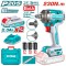 TOTAL - MASINA DE INSURUBAT CU IMPACT 2 IN 1 CU ACUMULATOR 20V- MOTOR FARA PERII (INCLUDE 2 ACUMULAT PowerTool TopQuality