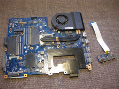 placa baza laptop ACER ASPIRE V3 - 771 G , DEFECTA , sistem racire inclus foto