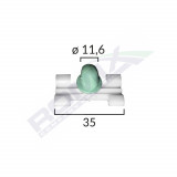 Element Fixare Bandouri Laterale Pentru Bmw 3 E46 Set 10 Buc 134876 C60356-RMX