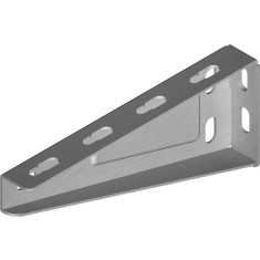Consola 50mm din otel zincat 60x40mm pentru canal cablu metalic prindere pe perete