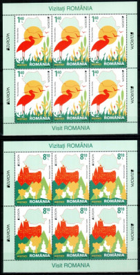 Romania 2012, LP 1938 c, EUROPA Vizitati RO, minicoli de 6, MNH! LP 74,10 lei foto