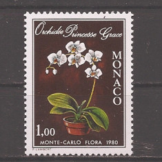 Monaco 1979 - Expoziția internațională de orhidee, Monte Carlo Flora 1980, MNH