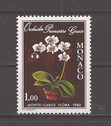 Monaco 1979 - Expoziția internațională de orhidee, Monte Carlo Flora 1980, MNH