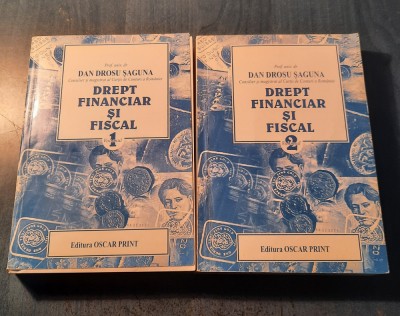 Drept financiar si fiscal 2 volume Dan Drosu Saguna foto