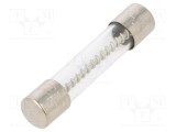 Siguranta fuzibila lenta, 20A, tensiune 32/250V AC, 6,3x32mm, OPTIFUSE - TSA-20A