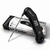 Cumpara ieftin Termometru Digital de Gatit Charmline, Instant 0.5s, Precizie &plusmn;0.3&deg;C, Display LED Rotativ 180&deg;, Negru