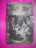 HOPCT 12633 NASTEREA DOMNULUI- -SCENA BIBLICA -IN ANUL 1917-CP PICTURA -FRANTA -CIRCULATA