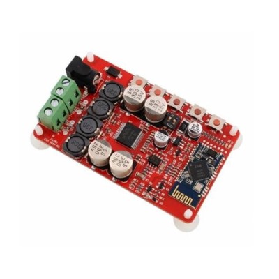 Kit amplificator clasa d, 2 x 50w, cu bluetooth, tda7492p foto