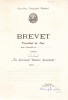 AMS# - BREVET ORDINUL IN SERVICIUL PATRIEI SOCIALISTE CL. III, RPR, 1964