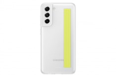HUSA Smartphone Samsung, pt Galaxy S21 Fe, tip back cover (protectie spate), policarbonat | TPU, ultrasubtire, alb, &quot;EF-XG990CWEGWW&quot;