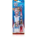 Nickelodeon Paw Patrol Travel Kit set pentru &icirc;ngrijirea dentară pentru copii 3y+ Soft 1 buc