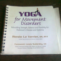 YOGA FOR MOVEMENT DISORDERS - RENEE LE VERRIER (CARTE IN LIMBA ENGLEZA)