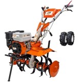 Cumpara ieftin Motosapatoare RURIS 731k Start, 8.5 CP, Benzina, 4 timpi, latime maxima de lucru 830 mm, adancime de lucru 340 mm, cu roti cauciuc 5.00-8