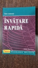 INVATARE RAPIDA - RICKI LINKSMAN foto