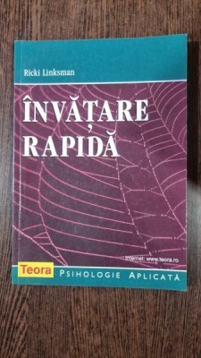 INVATARE RAPIDA - RICKI LINKSMAN foto